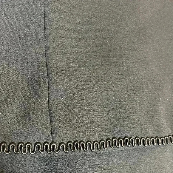 Donna Morgan Navy Blue Formal Embellished Short Sleeve Long Gown Dress Size 4. - Picture 14 of 16